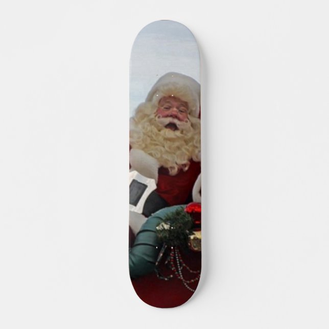 Santa Claus for Christmas Skateboard (Front)