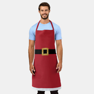 Santa Claus fun simple Christmas Apron