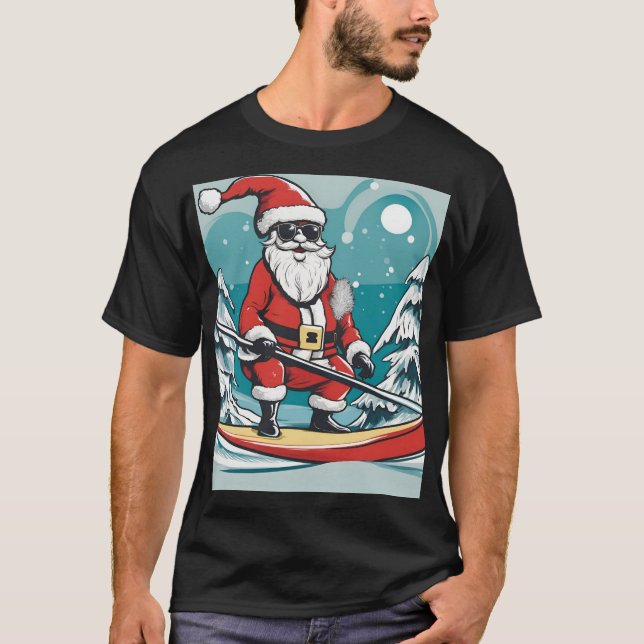 Santa Claus Fun T-Shirt (Front)