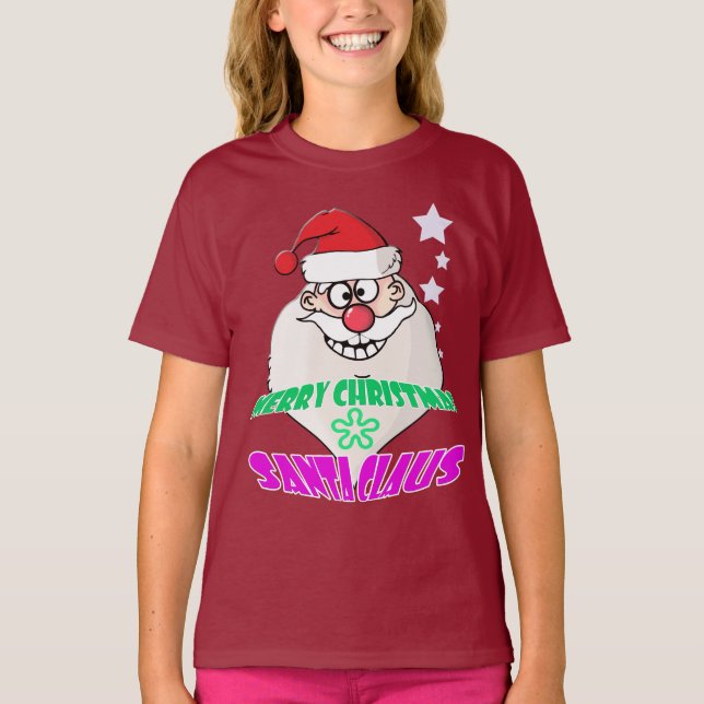 Santa Claus funny T-Shirt (Front)