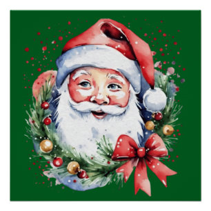 Santa Claus gift ideas Poster