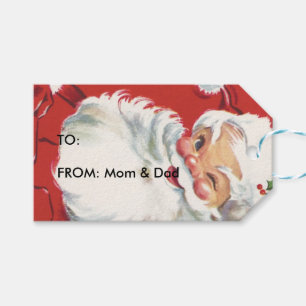 Santa Claus Gift Tags