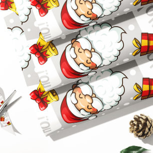 Santa Claus Gift Wrap   Christmas Wrapping Paper 
