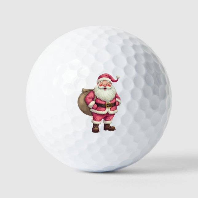 Santa Claus  Golf Balls (Front)