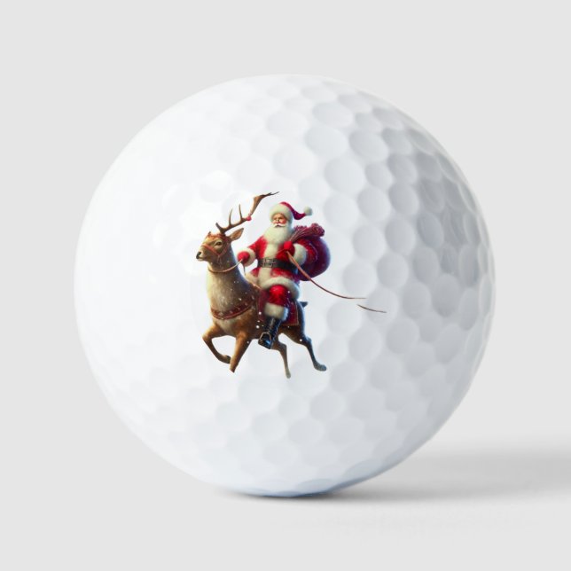Santa claus golf balls (Front)