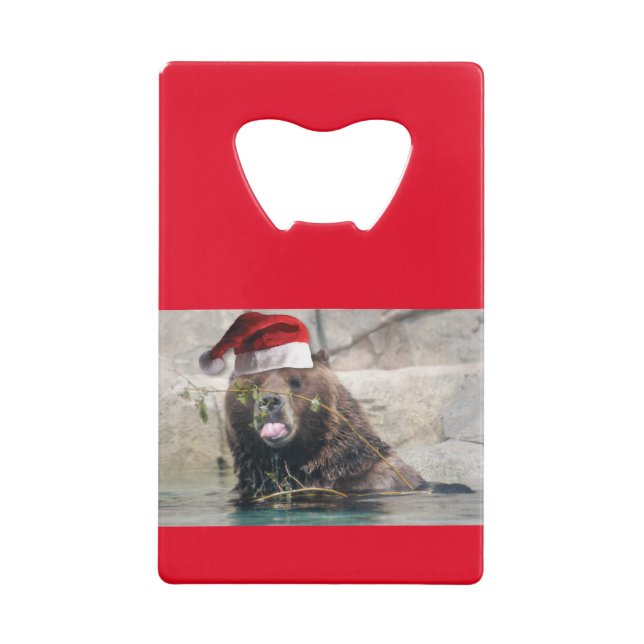 Santa Claus Grizzly Bear (Back)