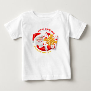 Santa Claus happy new year Baby T-Shirt