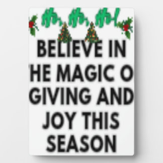 Santa Claus Happy New years 💐 Plaque