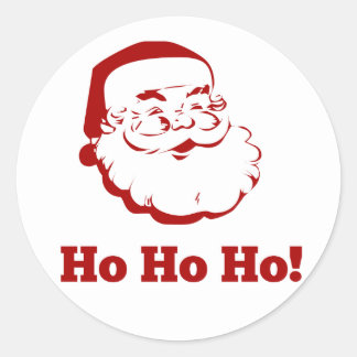 Santa Claus - Ho Ho Ho! Classic Round Sticker