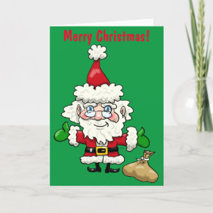 Santa Claus Holiday Card