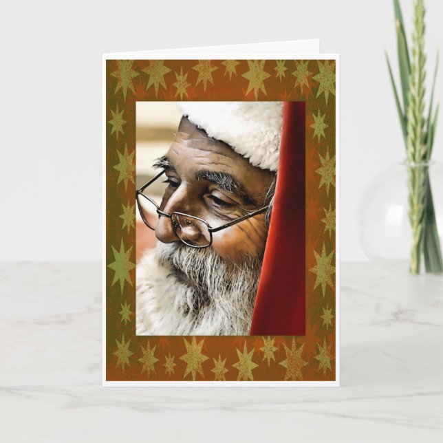 Santa Claus Holiday Card (Front)