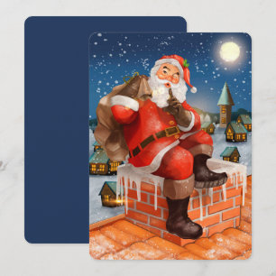 Santa Claus Holiday Card