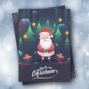 Santa Claus Holiday Card