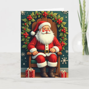 Santa Claus Holiday Card