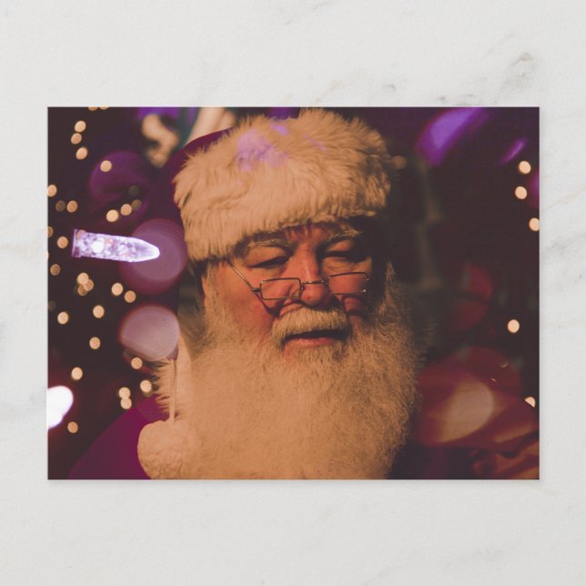 Santa Claus Holiday Postcard (Front)