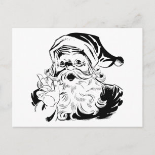 Santa Claus Holiday Postcard
