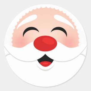 Santa Claus Holiday Seals