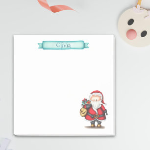 Santa Claus Holidays Personalised Post-it Notes
