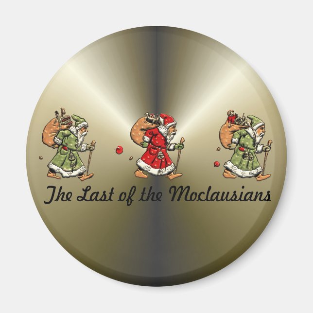 Santa Claus Humour Magnet (Front)