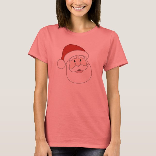 Santa Claus Illustration T-Shirt (Front)