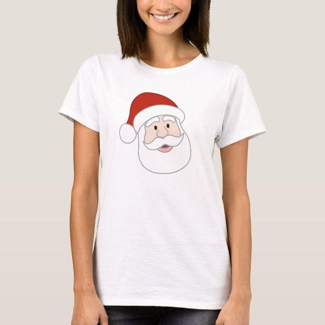 Santa Claus Illustration T-Shirt (Front)