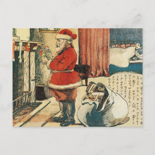 Santa Claus in Japan, 1914Santa Claus in Japan, 19 Holiday Postcard
