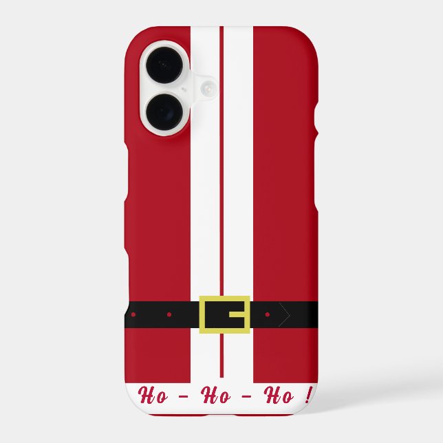 Santa Claus iPhone Cases (Back)