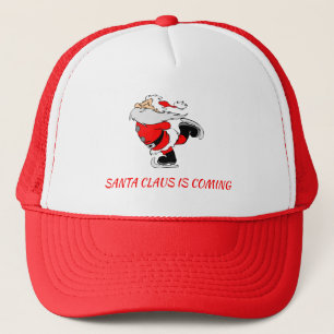 SANTA CLAUS IS COMING Personalised Trucker Hat