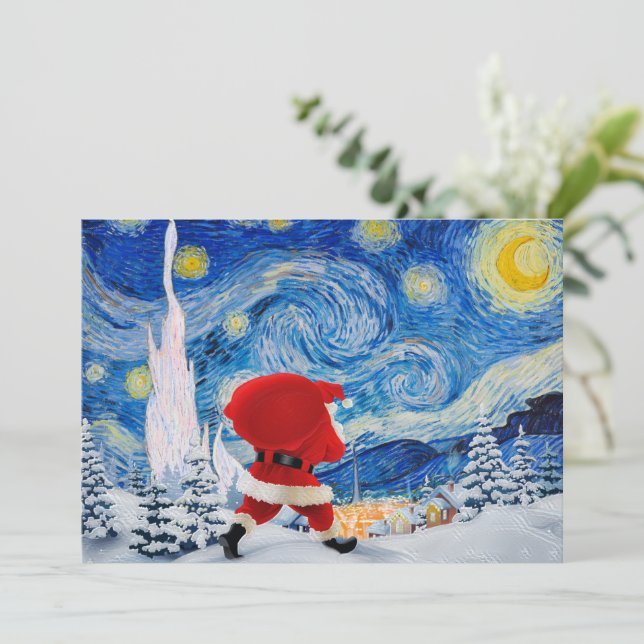Santa Claus is coming  Table Number (Standing Front)
