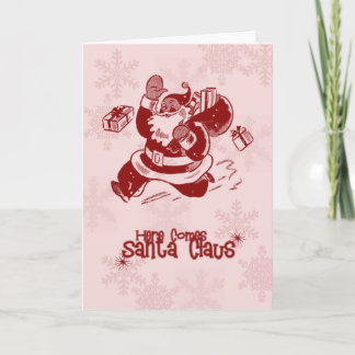 Santa Claus is coming to town! Holiday Card