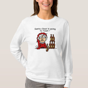 Santa Claus is Going to Town T-Shirt