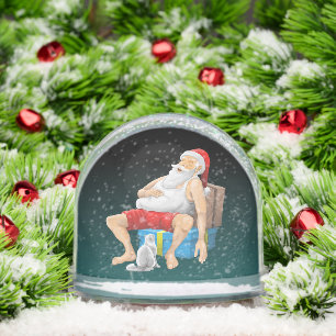 Santa Claus is sleeping Snowglobe
