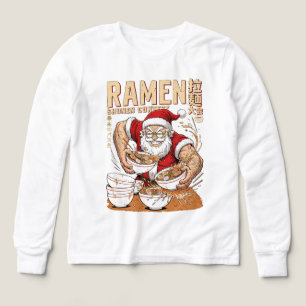 Santa Claus Japanese Master Ramen Christmas Art