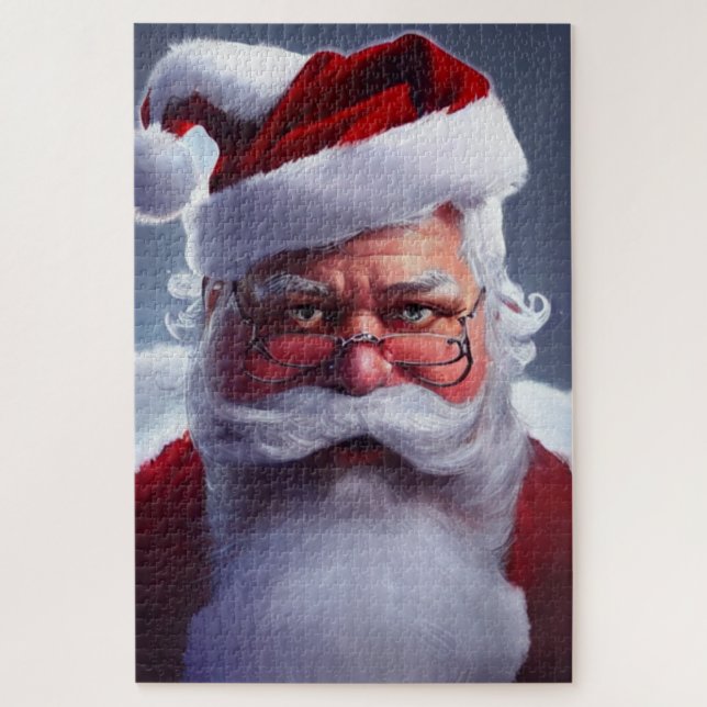 Santa Claus Jigsaw Puzzle (Vertical)