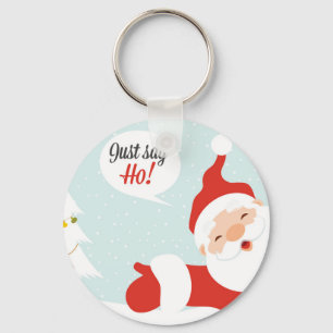 Santa Claus - just say go Key Ring