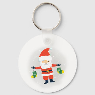 Santa Claus Key Ring
