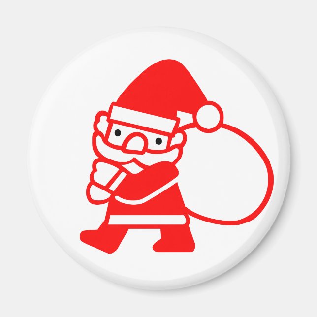 Santa Claus Magnet (Front)