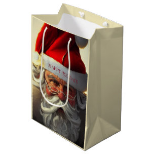 Santa Claus Medium Gift Bag