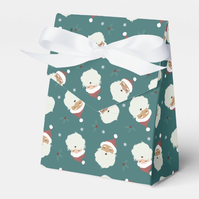 Santa Claus Merry Christmas Favour Box (Front Side)