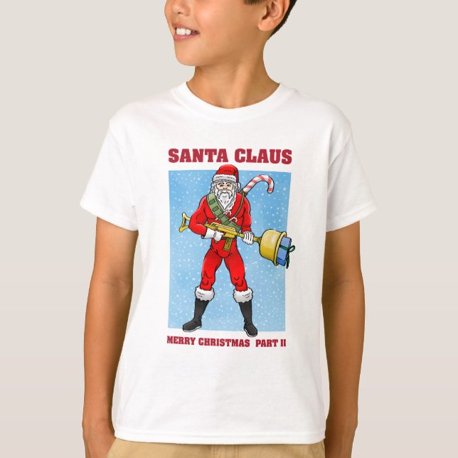 Santa Claus Merry Christmas Part 2 T-Shirt (Front)