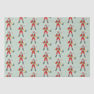 Santa Claus Merry Christmas Part 2 Tissue Paper
