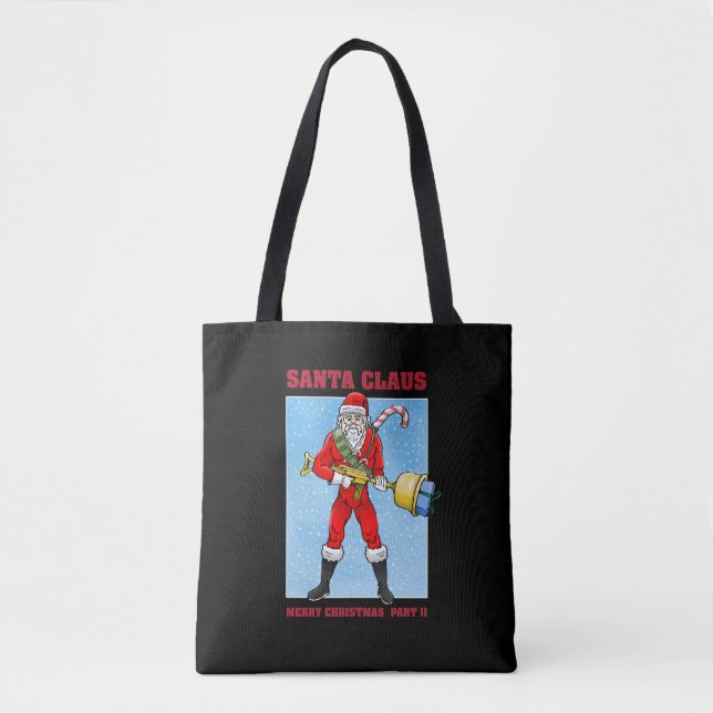 Santa Claus Merry Christmas Part 2 Tote Bag (Front)