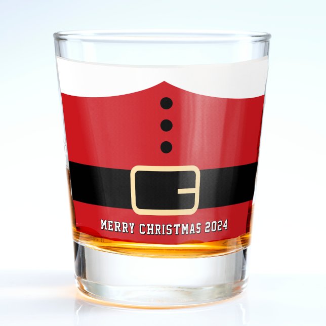 Santa Claus Merry Christmas Shot Glass (Santa Claus Merry Christmas Shot Glass
)