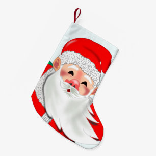 Santa Claus - Merry Christmas - Small Christmas Stocking
