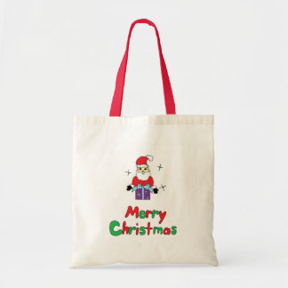 Santa Claus Merry Christmas Tote Bag