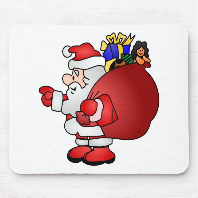 SANTA CLAUS MOUSE PAD (Front)