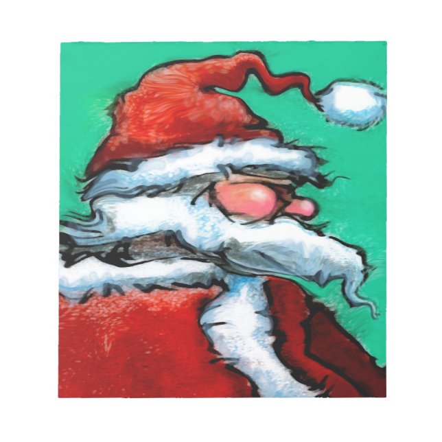 Santa Claus Notepad (Front)