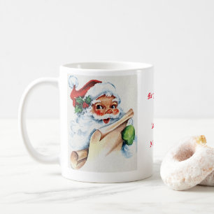 Santa Claus Old Fashioned Coffee Mug