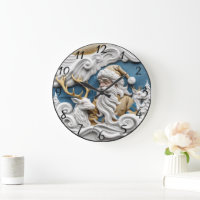 Santa Claus on Christmas Eve