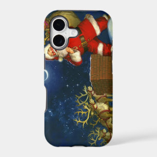 Santa Claus on the roof